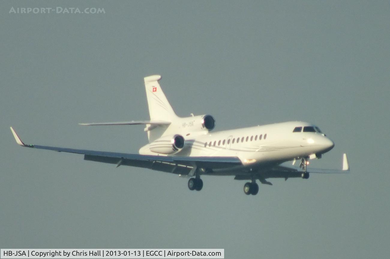 HB-JSA, 2012 Dassault Falcon 7X C/N 161, Crans Aviation SA
