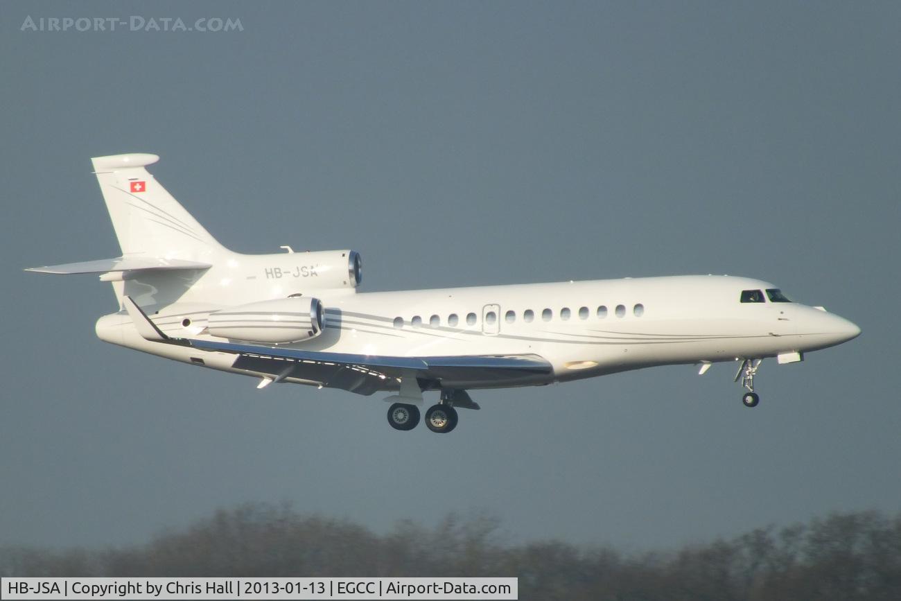 HB-JSA, 2012 Dassault Falcon 7X C/N 161, Crans Aviation SA