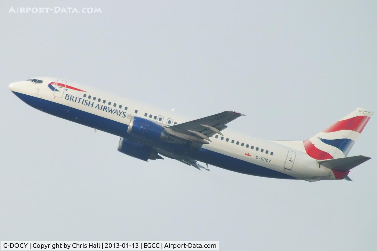G-DOCY, 1993 Boeing 737-436 C/N 25844, British Airways
