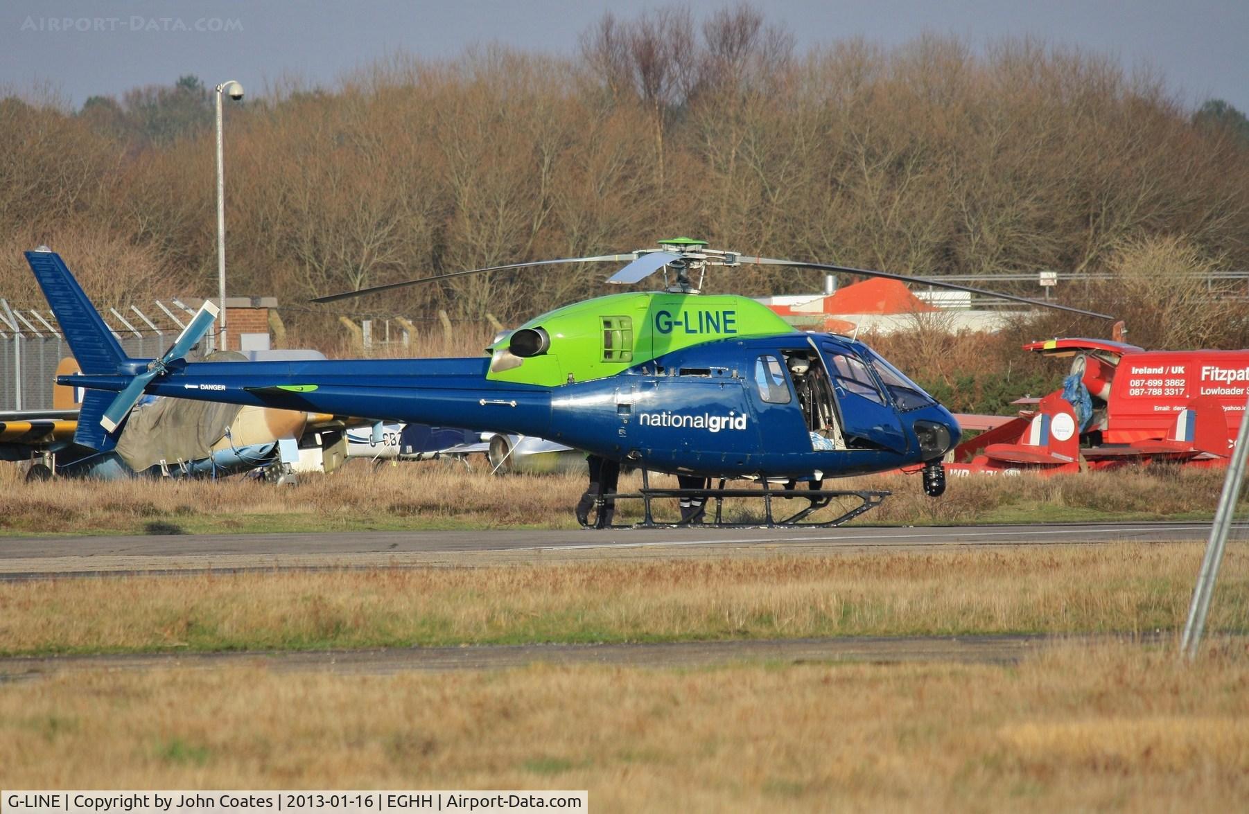 G-LINE, 1994 Eurocopter AS-355N Ecureuil 2 C/N 5566, Regular visitor at BHL