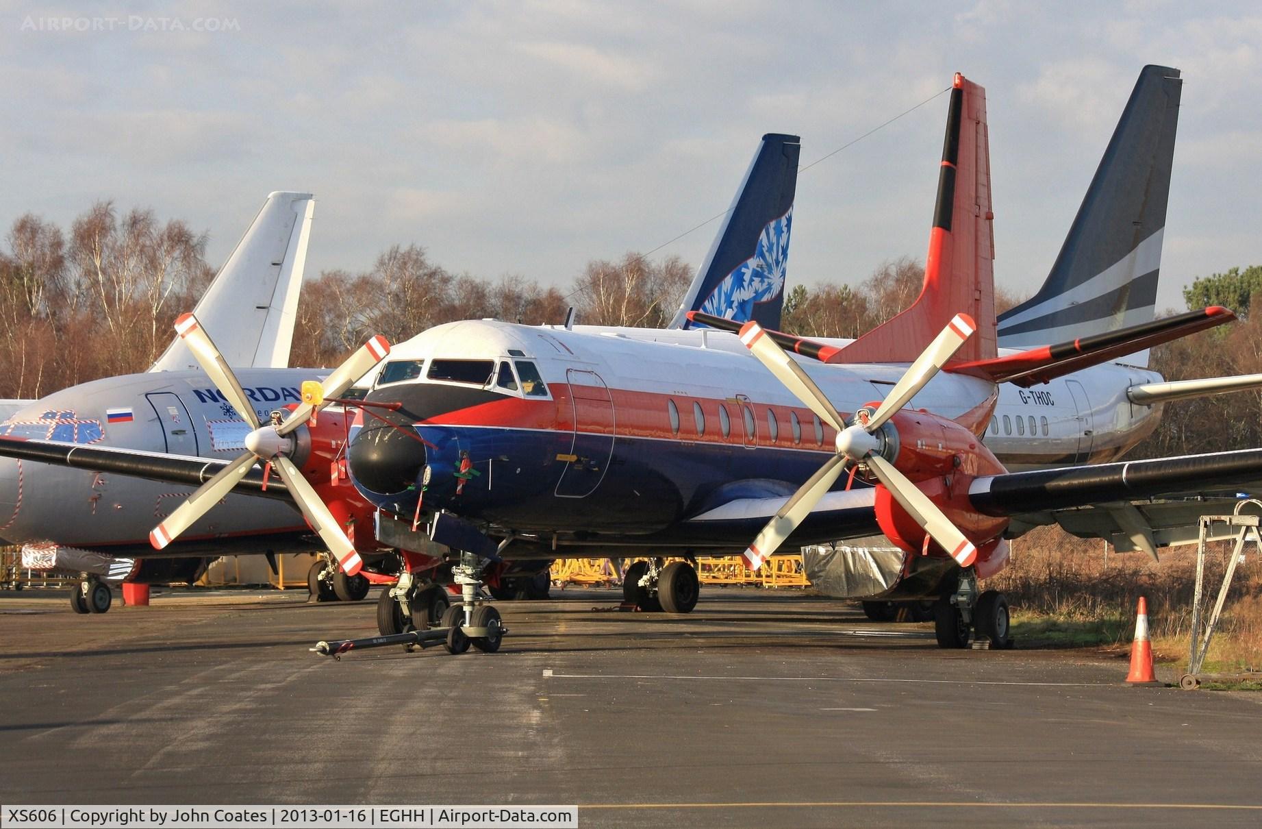 XS606, 1966 Hawker Siddeley HS-780 Andover C1 C/N Set 13/BN1, ex XS606 being readied for its new owner..UN