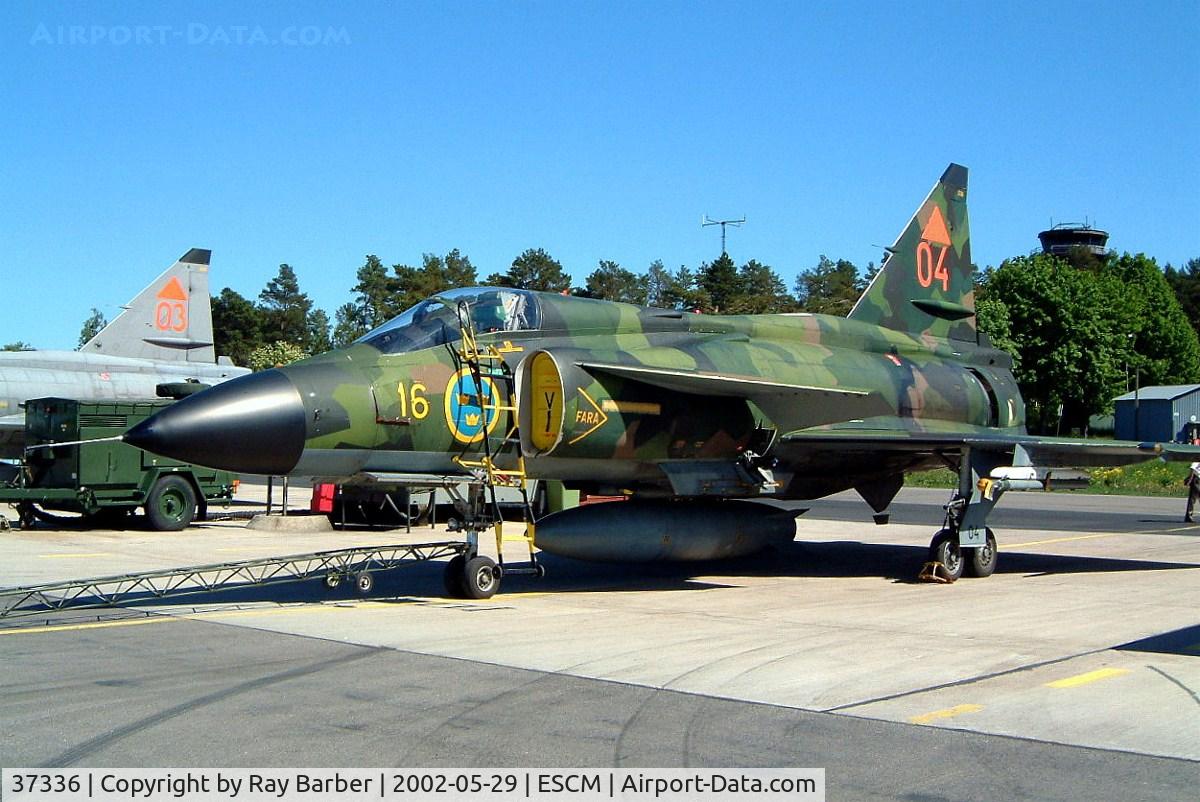 37336, Saab JA 37 Viggen C/N 37336, Saab JA.37 Viggen [37336] (Swedish AF) Uppsala~SE 29/05/2002