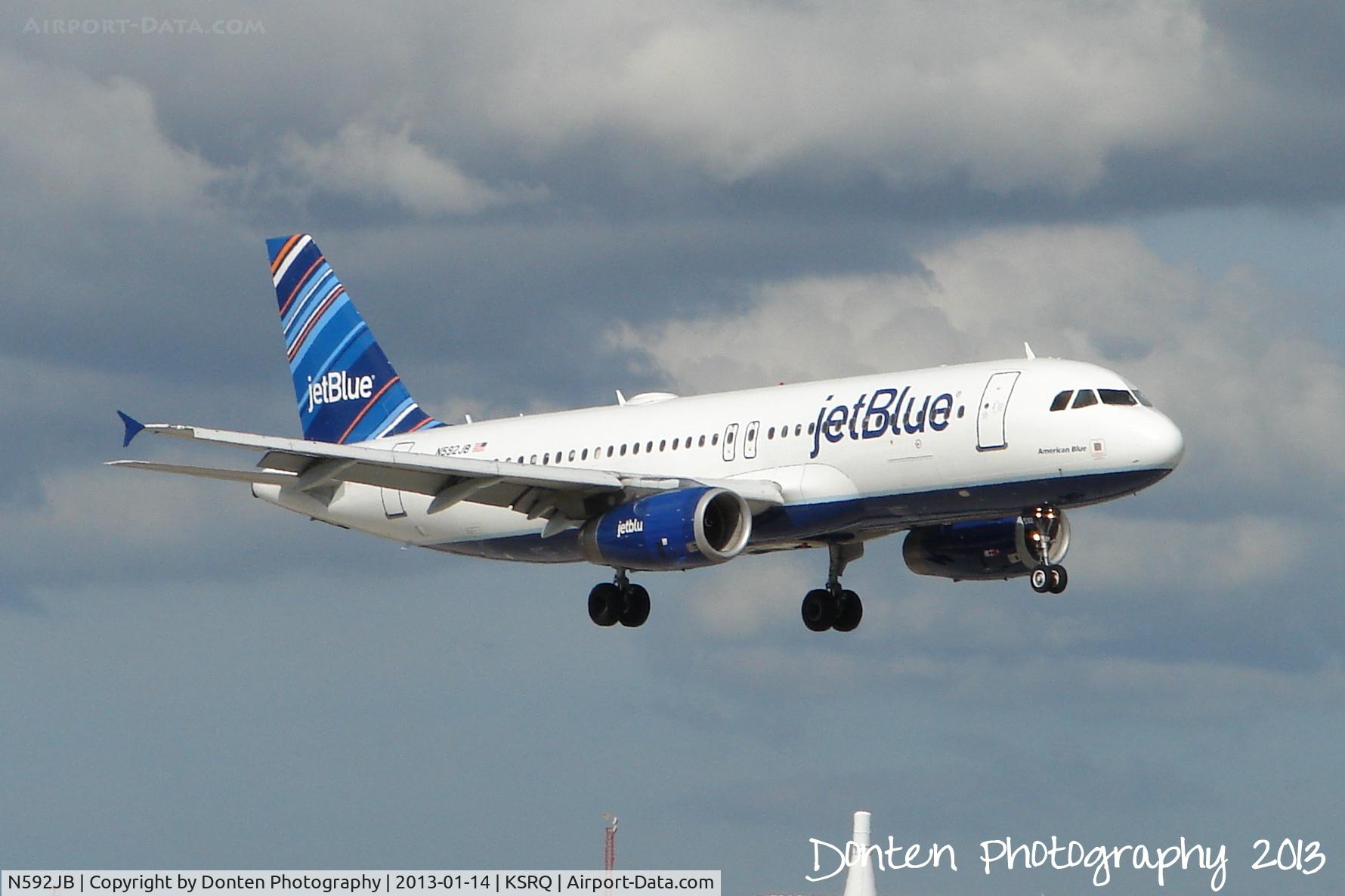 N592JB, 2004 Airbus A320-232 C/N 2259, JetBlue Flight 1187 