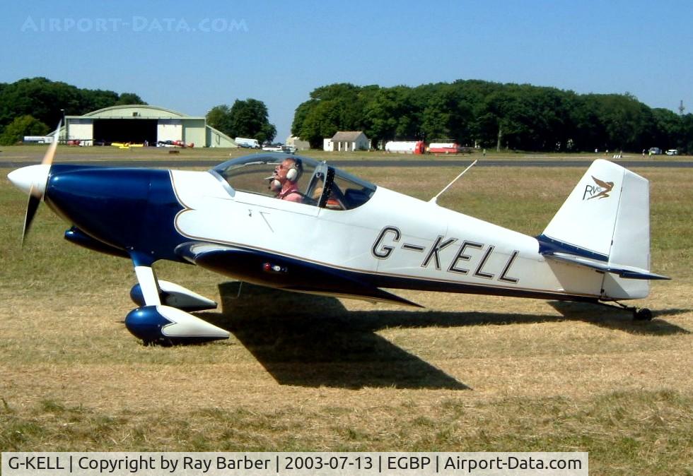 G-KELL, 1998 Vans RV-6 C/N PFA 181-12845, Van's RV-6 [PFA 181-12845] Kemble~G 13/07/2003