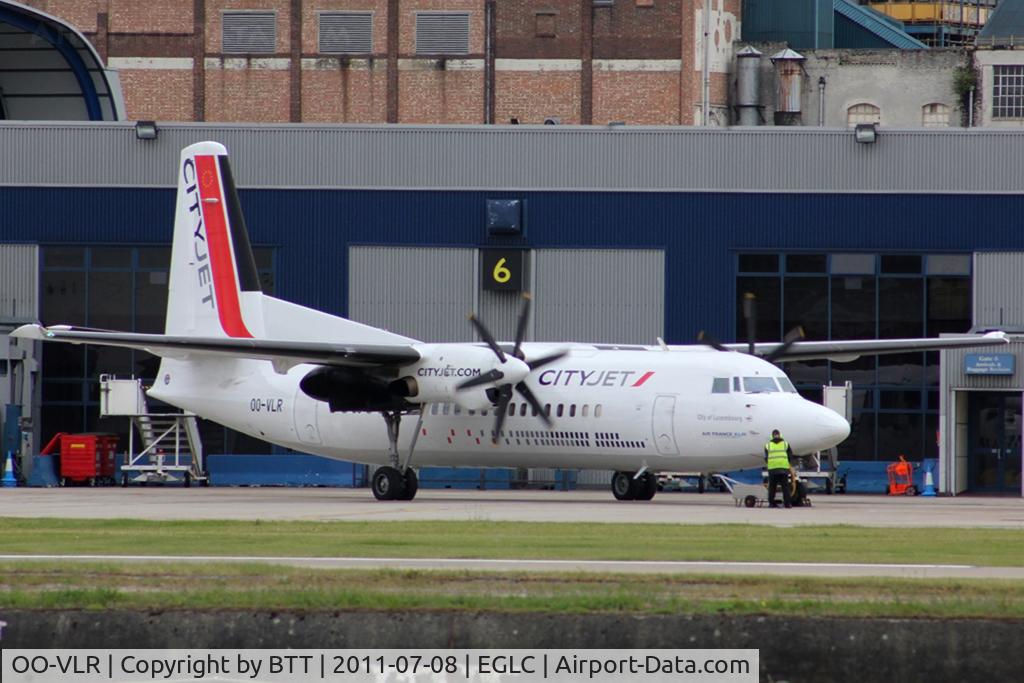 OO-VLR, 1988 Fokker 50 C/N 20121, City of Luxembourg