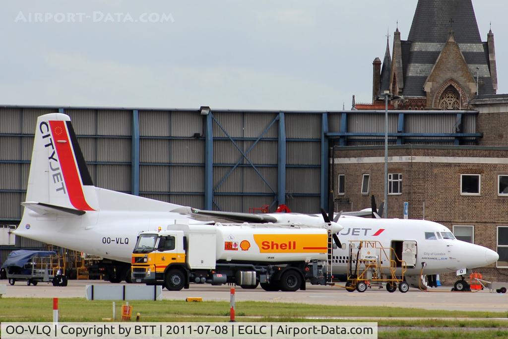 OO-VLQ, 1989 Fokker 50 C/N 20159, City of London