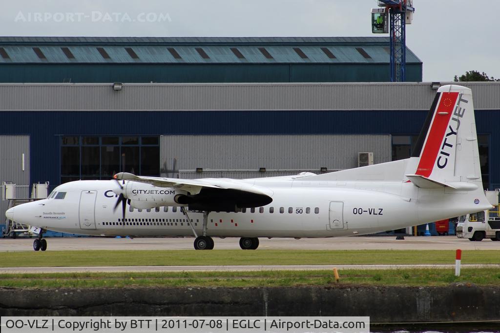 OO-VLZ, 1992 Fokker 50 C/N 20264, Named Deauville Normandie