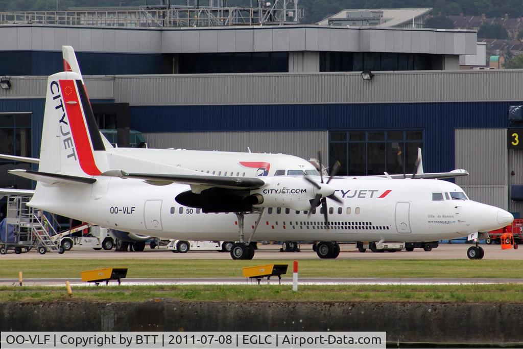 OO-VLF, 1991 Fokker 50 C/N 20208, Named Ville de Nantes
