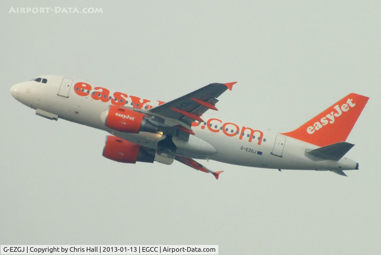G-EZGJ, 2011 Airbus A319-111 C/N 4705, easyJet