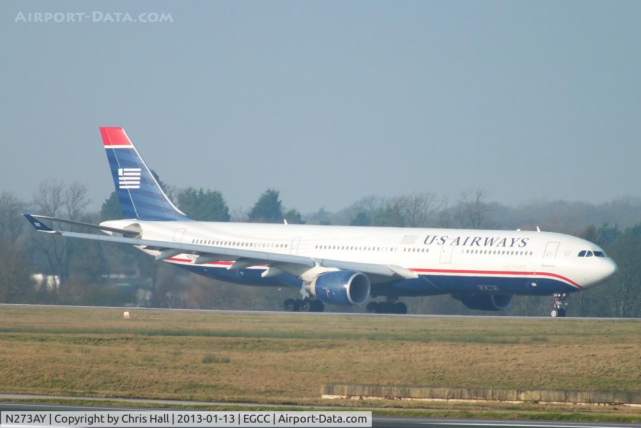 N273AY, 2000 Airbus A330-323 C/N 337, US Airways