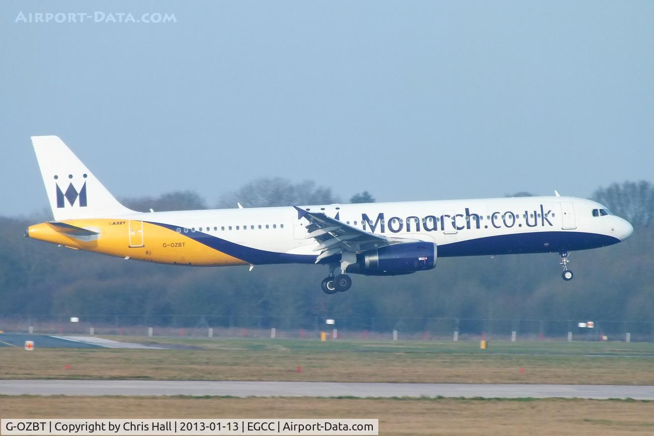 G-OZBT, 2008 Airbus A321-231 C/N 3546, Monarch