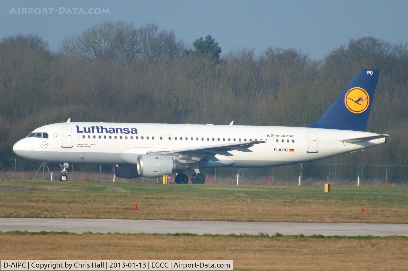 D-AIPC, 1989 Airbus A320-211 C/N 0071, Lufthansa
