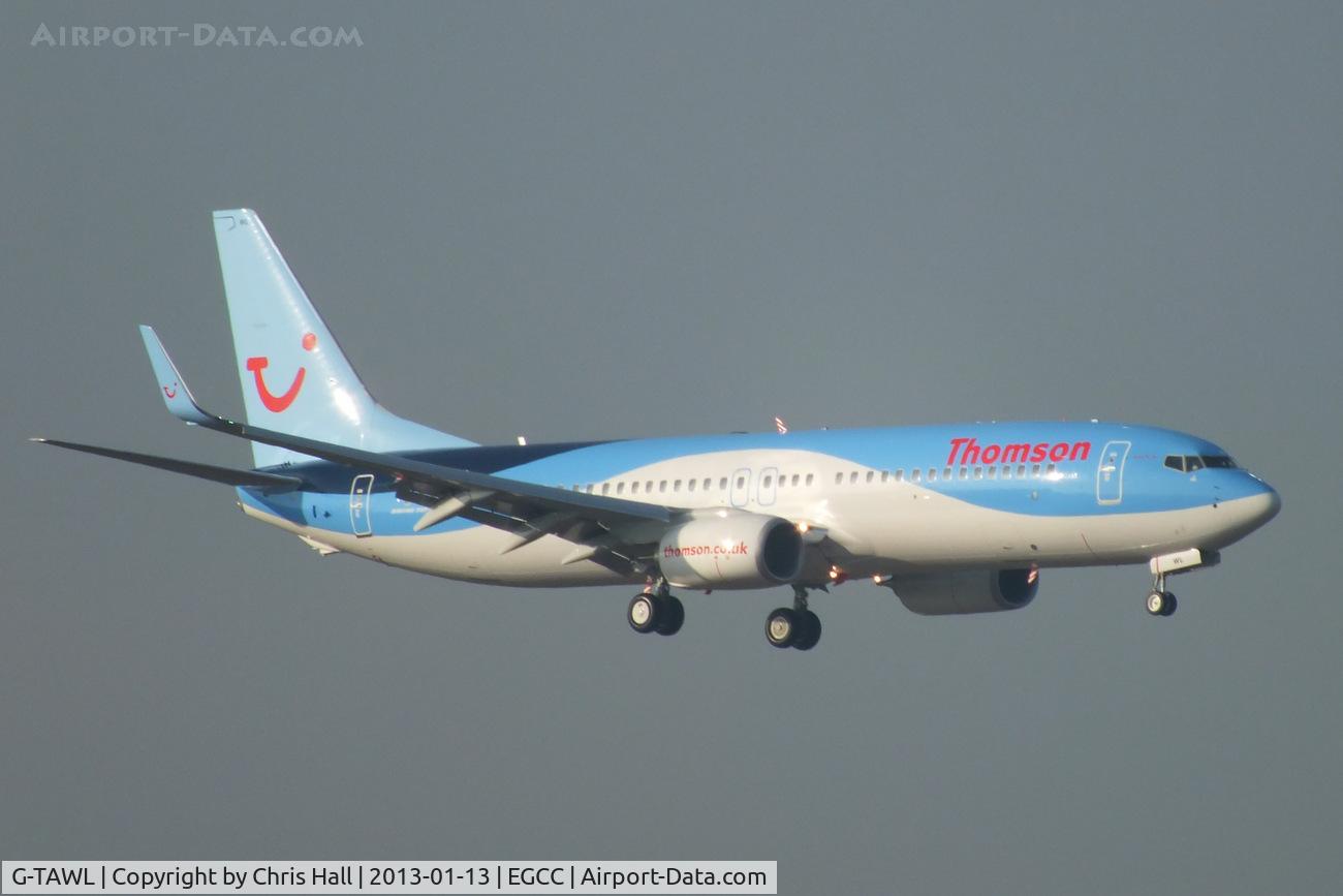 G-TAWL, 2012 Boeing 737-8K5 C/N 37243, Thomson's newest B737 in the new 