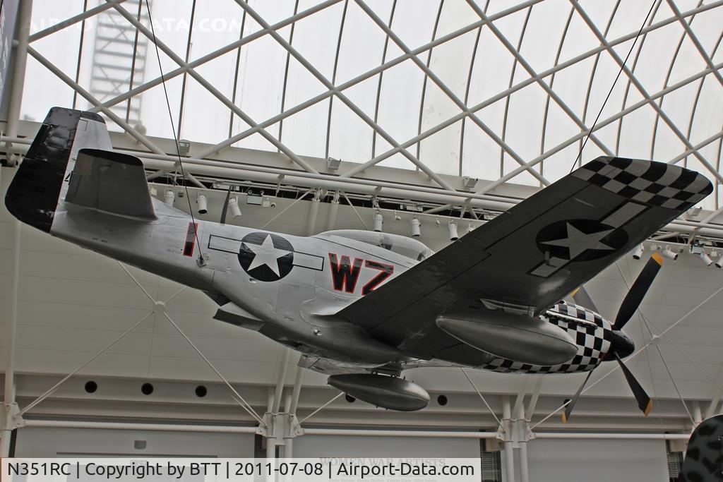 N351RC, 1951 Commonwealth CA-18 Mustang 22 (P-51D) C/N CACM-192-1517, Imperial War Museum London