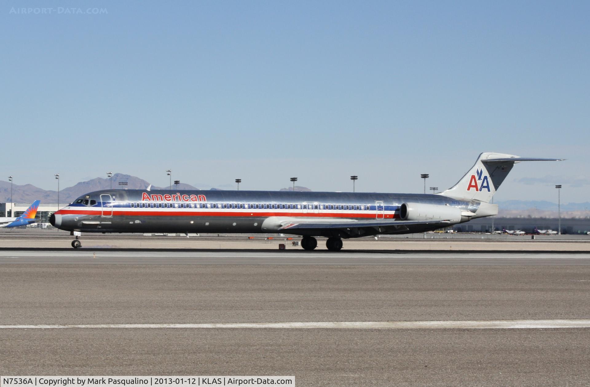 N7536A, 1990 McDonnell Douglas MD-82 (DC-9-82) C/N 49990, MD-82