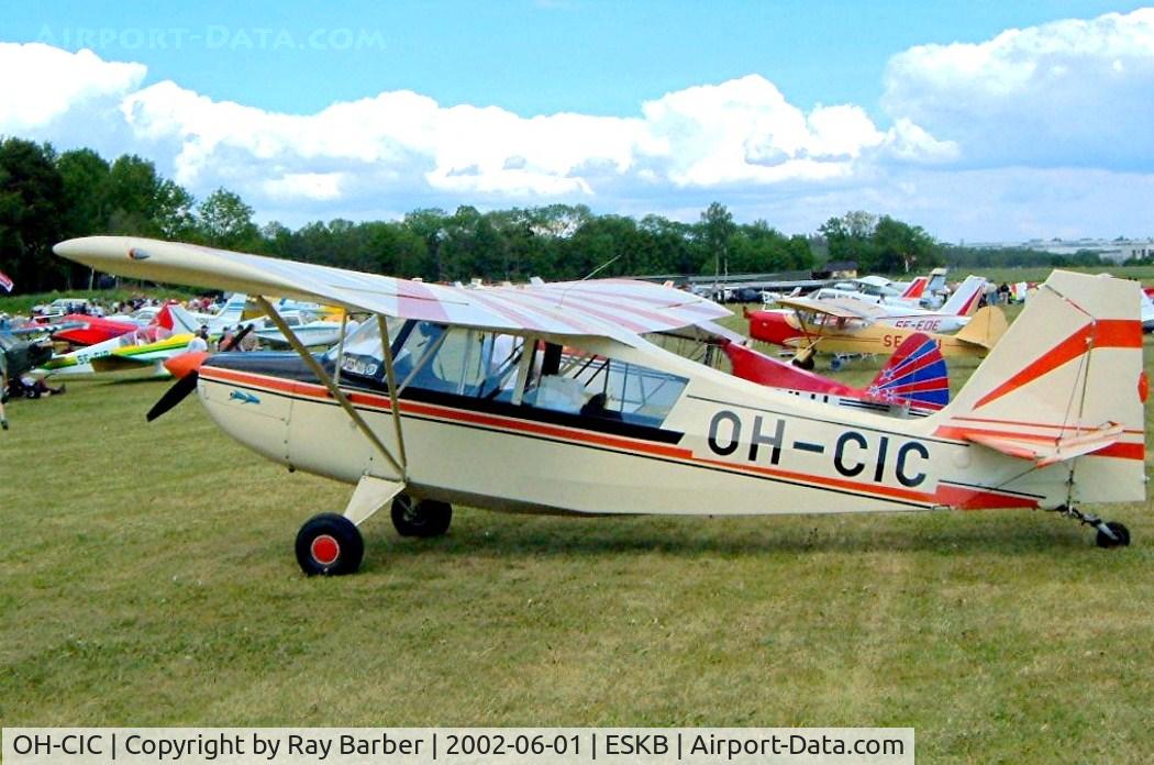 OH-CIC, 1966 Champion 7ECA Citabria Citabria C/N 288, Champion 7ECA Citabria [288] Barkarby~SE 01/06/2002