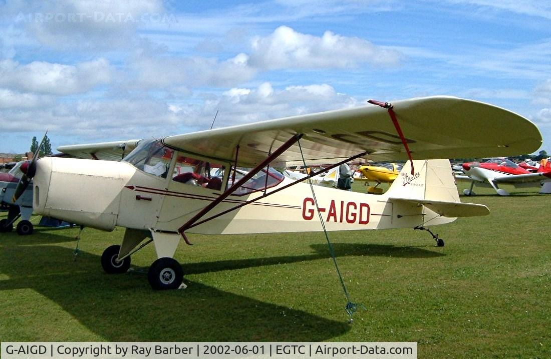 G-AIGD, 1946 Auster J-1 Autocrat C/N 2186, Auster J/1N Autocrat  [2186] Cranfield~G 23/06/2002
