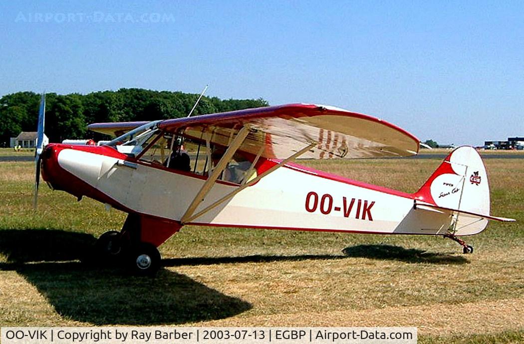 OO-VIK, 1957 Piper PA-18-95 Super Cub C/N 18-5822, Piper PA-18-95 Super Cub [18-5822] Kemble~G 13/07/2003