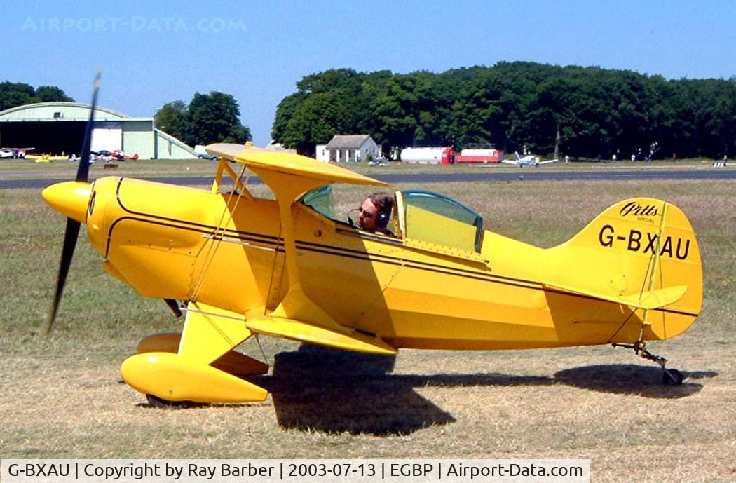 G-BXAU, 1978 Pitts S-1 Special C/N GHG9, Pitts S-1 Special [GHG.9] Kemble~G 13/07/2003