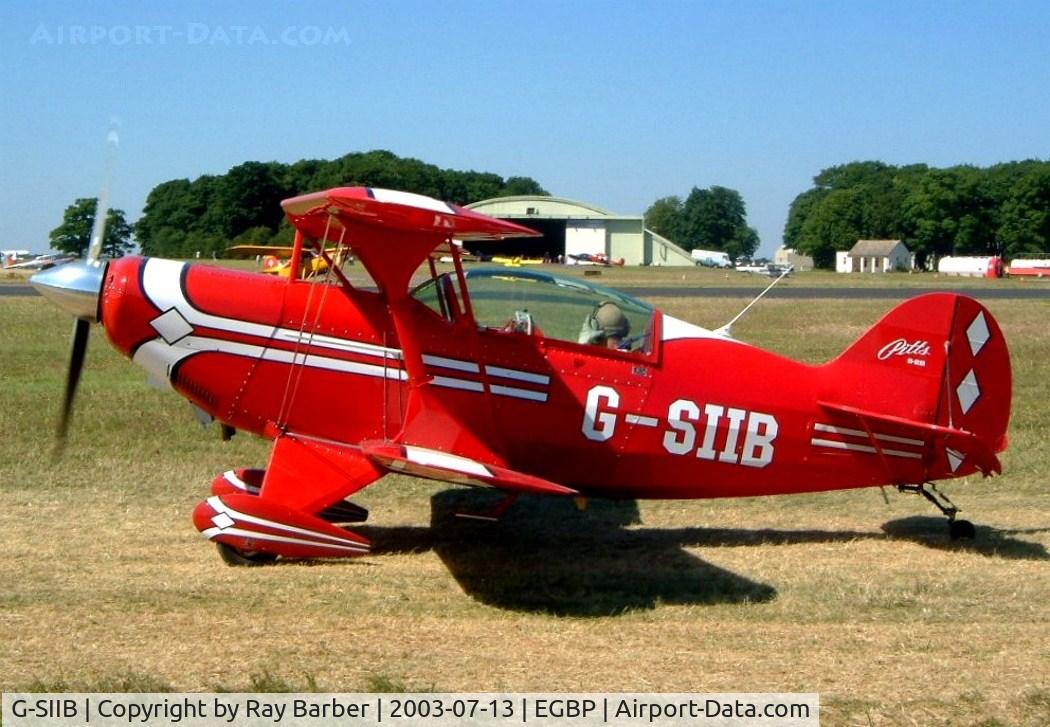 G-SIIB, Aviat Pitts S-2B Special C/N 5218, Christen S-2B Special [5218] Kemble~G 13/07/2003