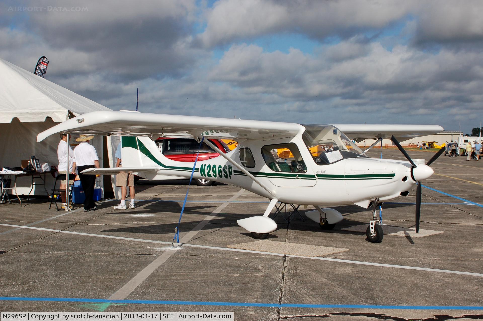 N296SP, 2006 Stormaircraft Rally LSA C/N R3-00R-0002, 2006 Storm Aircraft RALLY LSA, N296SP, at the US Sport Aviation Expo, Sebring Regional Airport, Sebring, FL