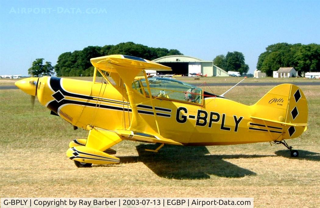 G-BPLY, 1988 Christen Pitts S-2B Special C/N 5149, Christen S-2B Special [5149] Kemble~G 13/07/2003