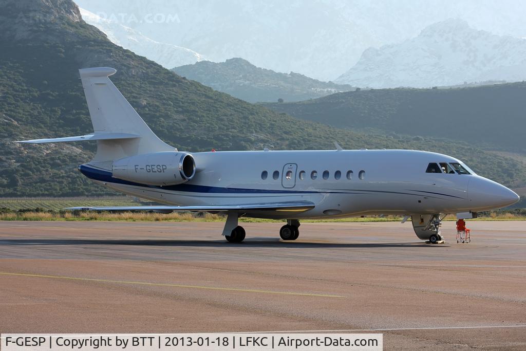 F-GESP, 2000 Dassault Falcon 2000 C/N 119, From LFPB