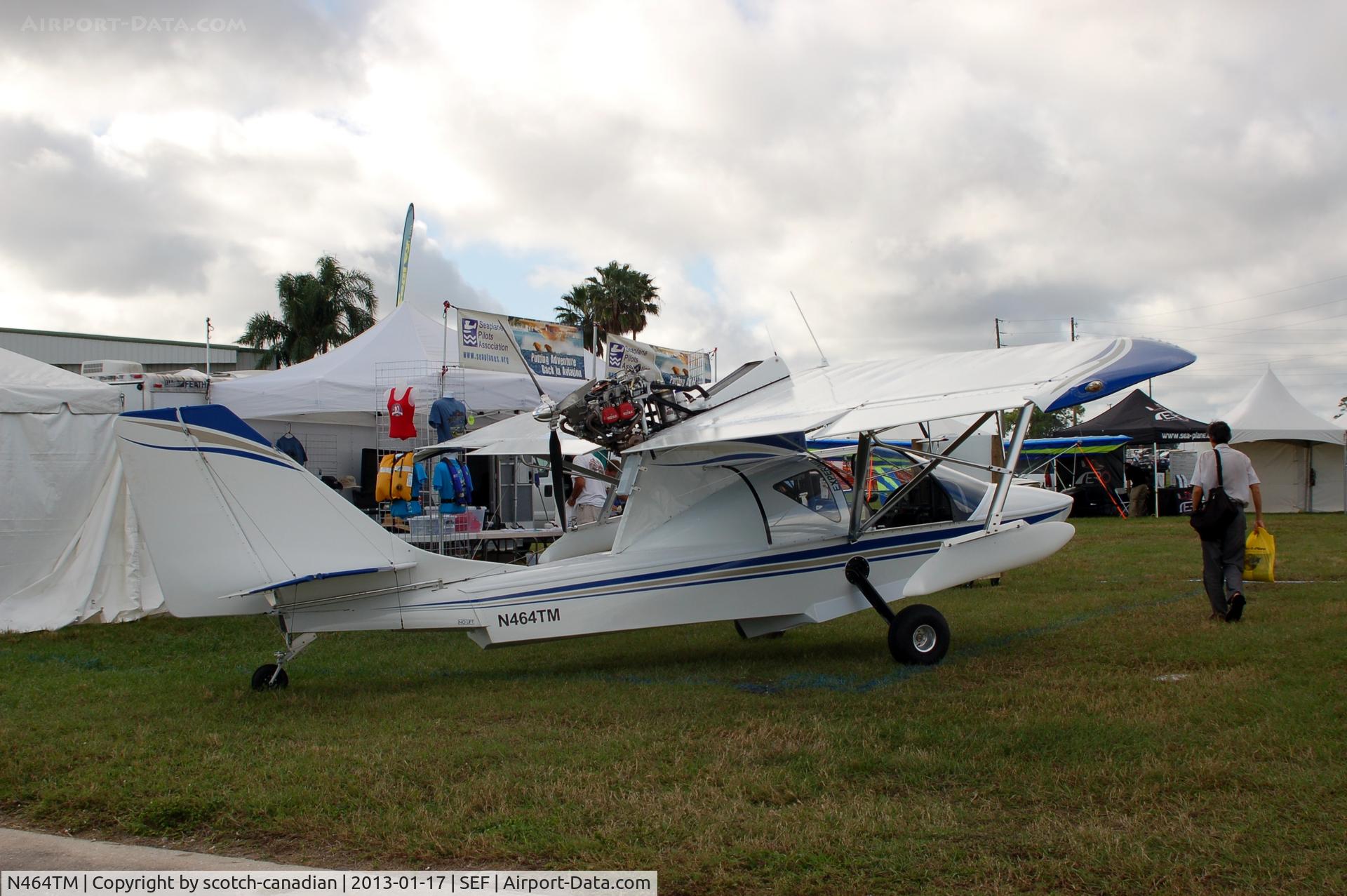 N464TM, Progressive Aerodyne Searey LSX C/N 1LK563C, Michael J Indian Searey LSX, N464TM, at the US Sport Aviation Expo, Sebring Regional Airport, Sebring, FL