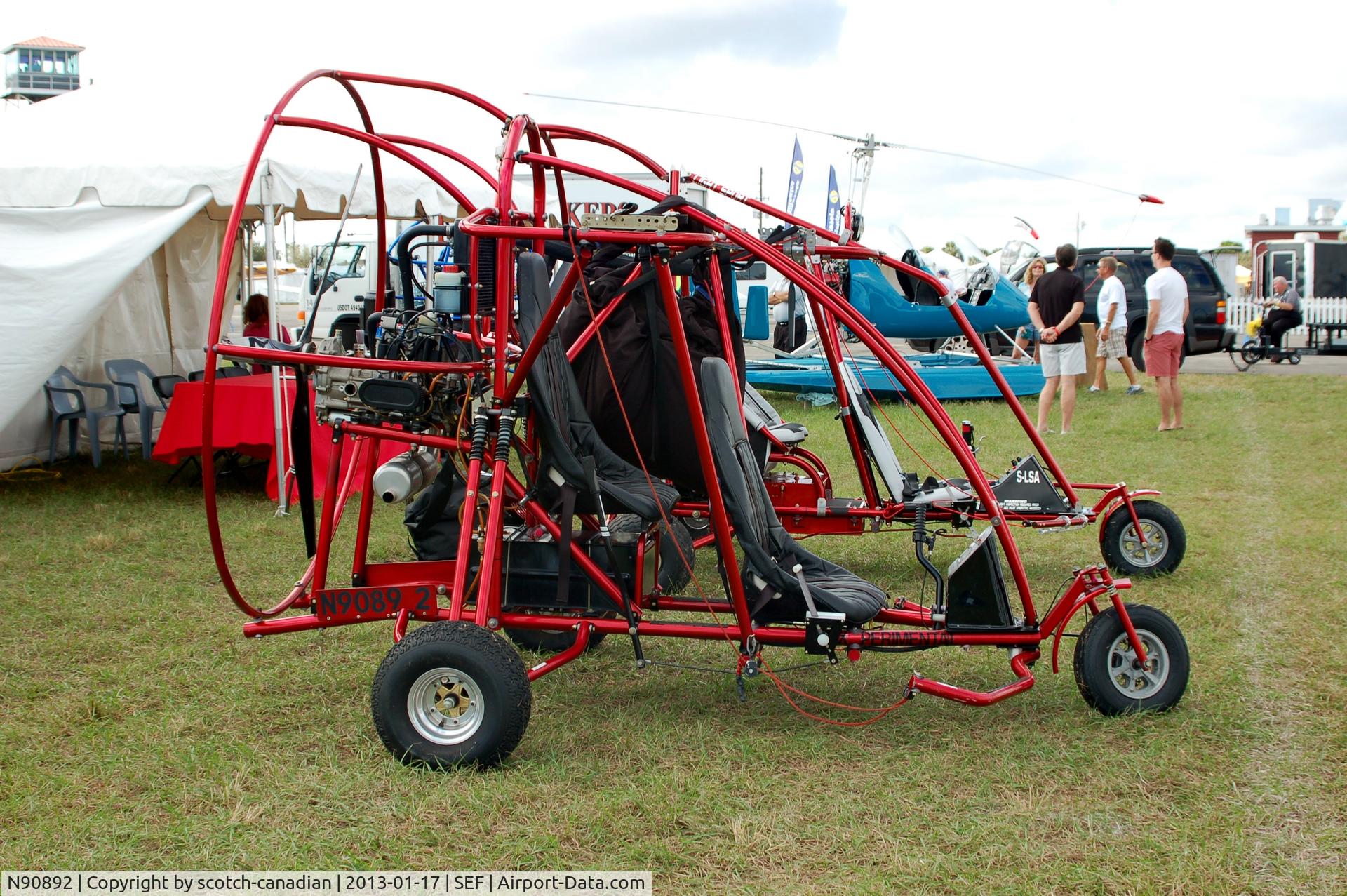 N90892, 2008 Southern Powered Parachutes RAPTOR C/N A21 FBR, 2008 Southern Powered Parachutes RAPTOR, N90892, at the US Sport Aviation Expo, Sebring Regional Airport, Sebring, FL