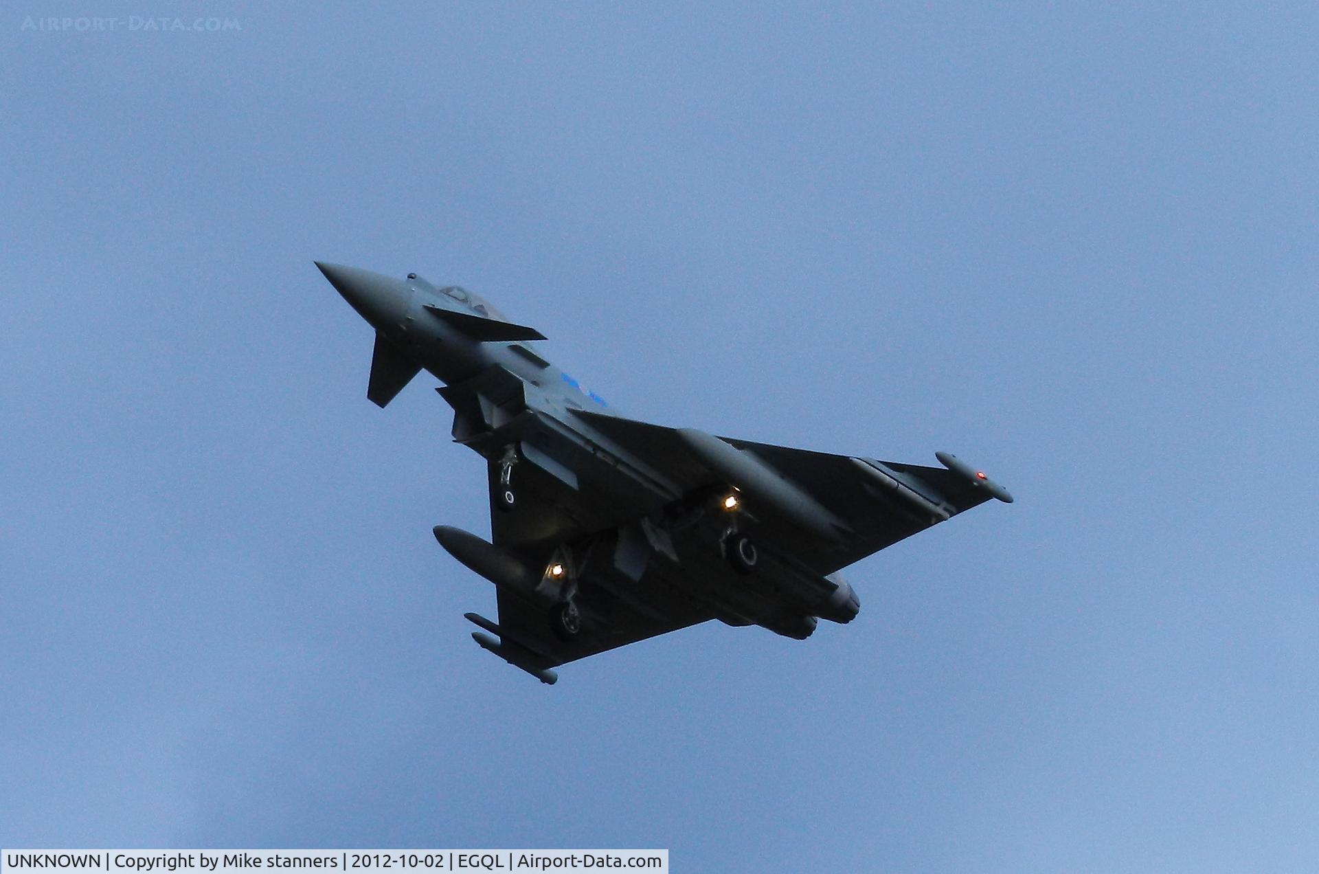 UNKNOWN, Miscellaneous Various C/N unknown, a 6sqn typhoon FGR.4 Circuit bashing at its home base
