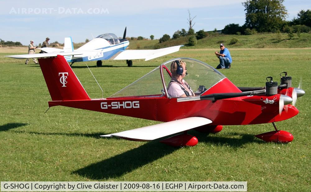 G-SHOG, 1984 Colomban MC-15 Cri-Cri (Cricket) C/N 001, Ex: F-PYPU(1) > G-PFAC(3) > G-SHOG - Originally owned in private hands in February 1988 as G-PFAC(3) and currently in private hands since October as G-SHOG.