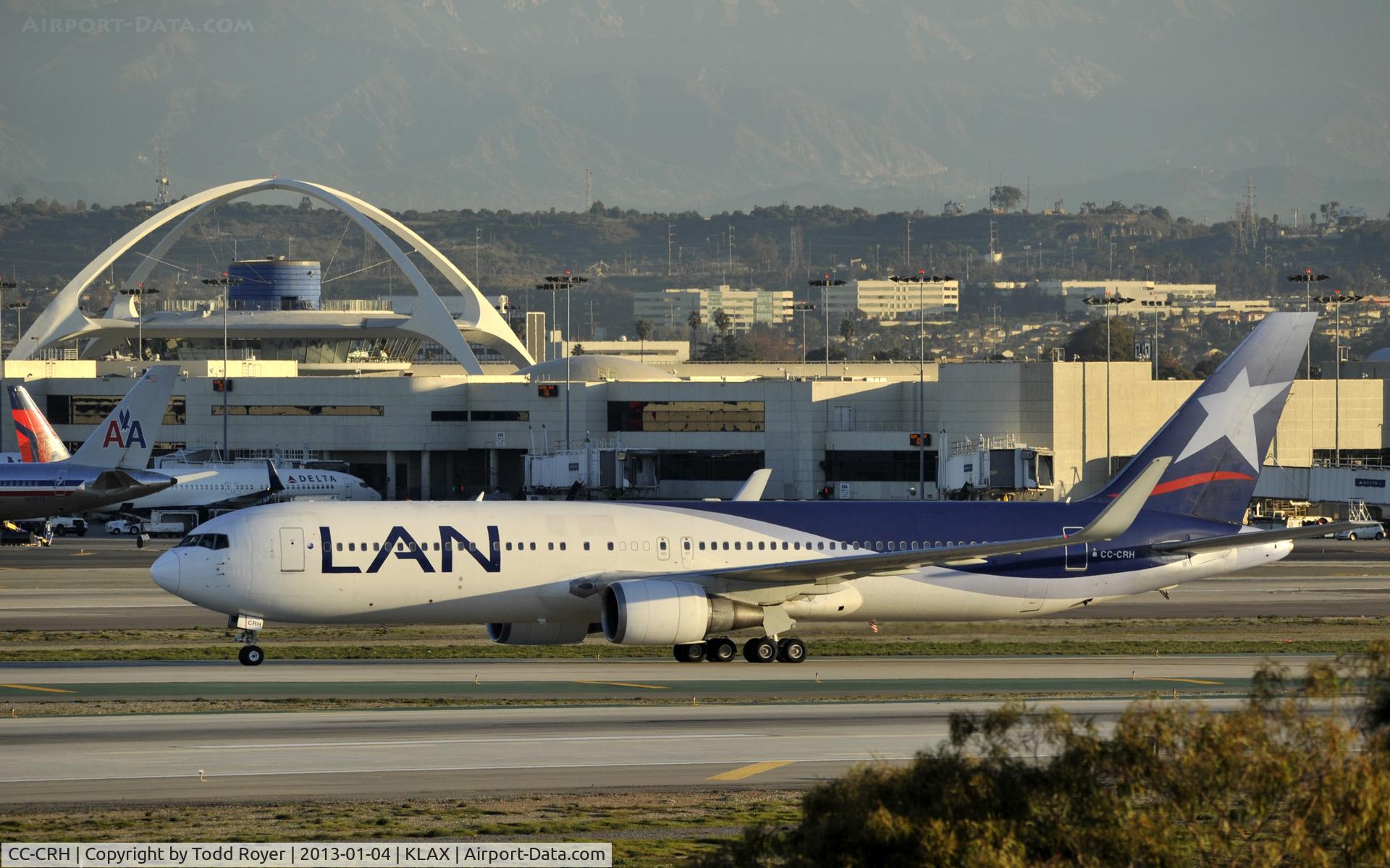 CC-CRH, 1992 Boeing 767-375/ER C/N 25864, Departing LAX