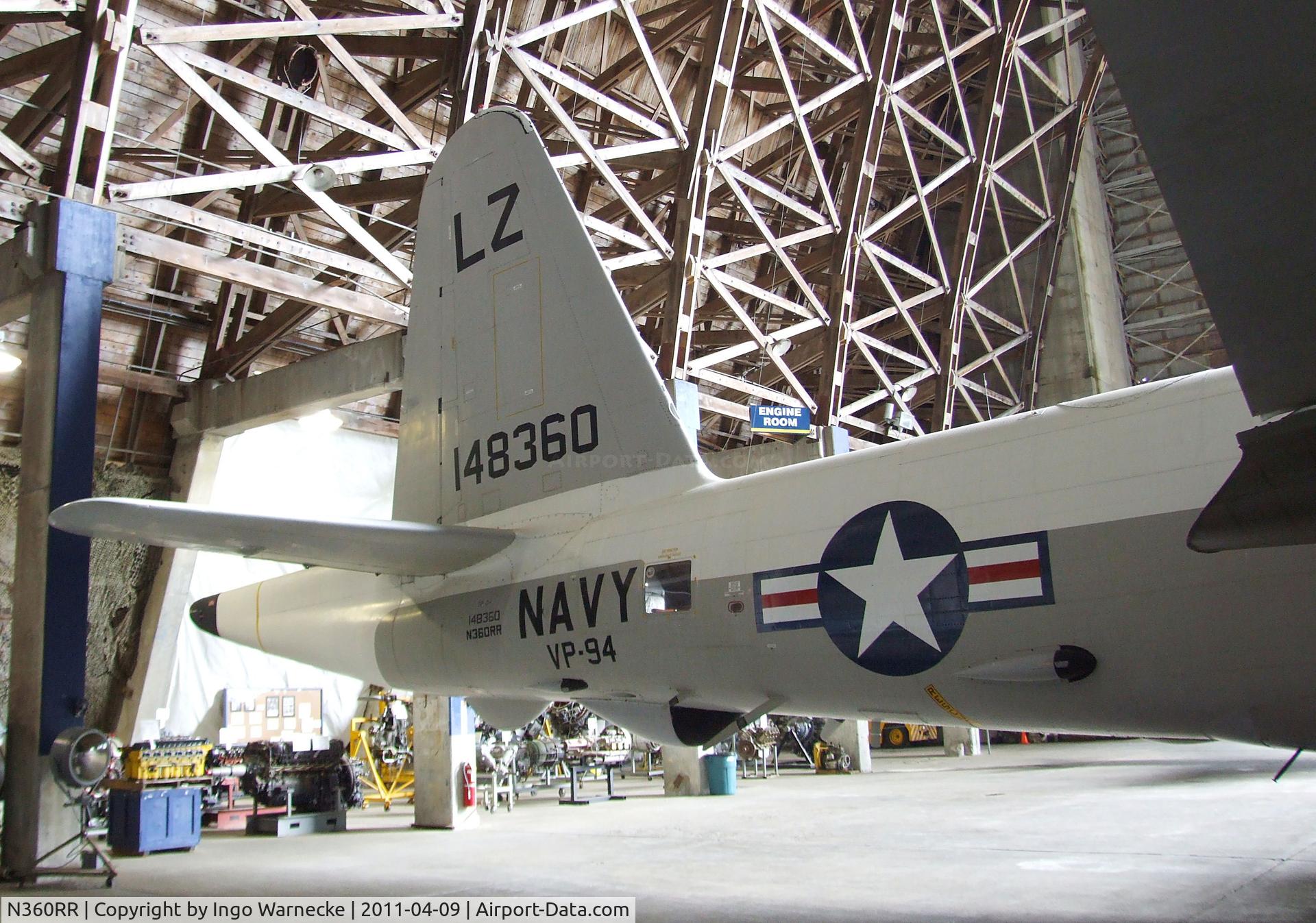 N360RR, 1961 Lockheed P2V-7S Neptune Neptune C/N 726-7256, Lockheed P2V-7 Neptune at the Tillamook Air Museum, Tillamook OR