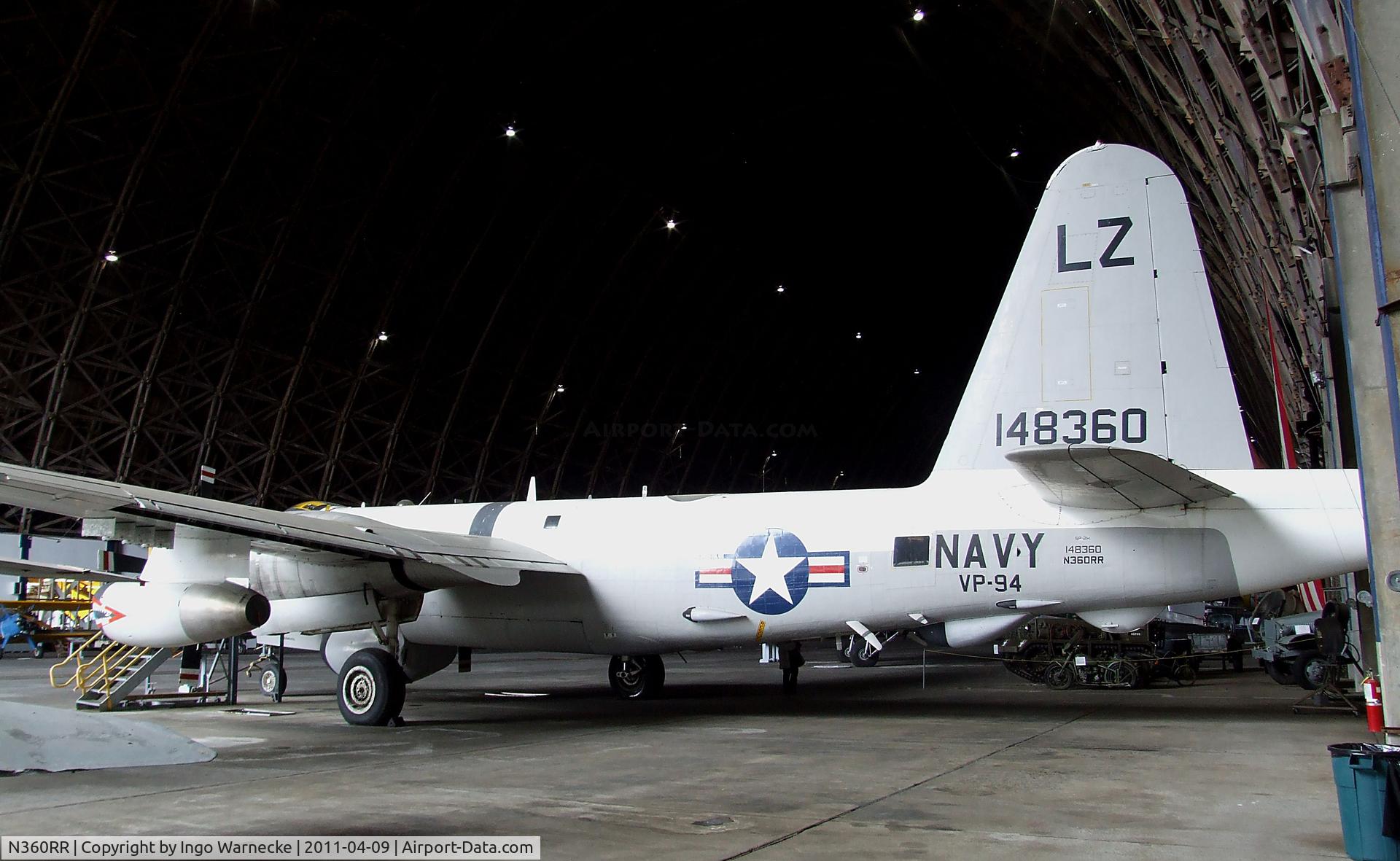 N360RR, 1961 Lockheed P2V-7S Neptune Neptune C/N 726-7256, Lockheed P2V-7 Neptune at the Tillamook Air Museum, Tillamook OR