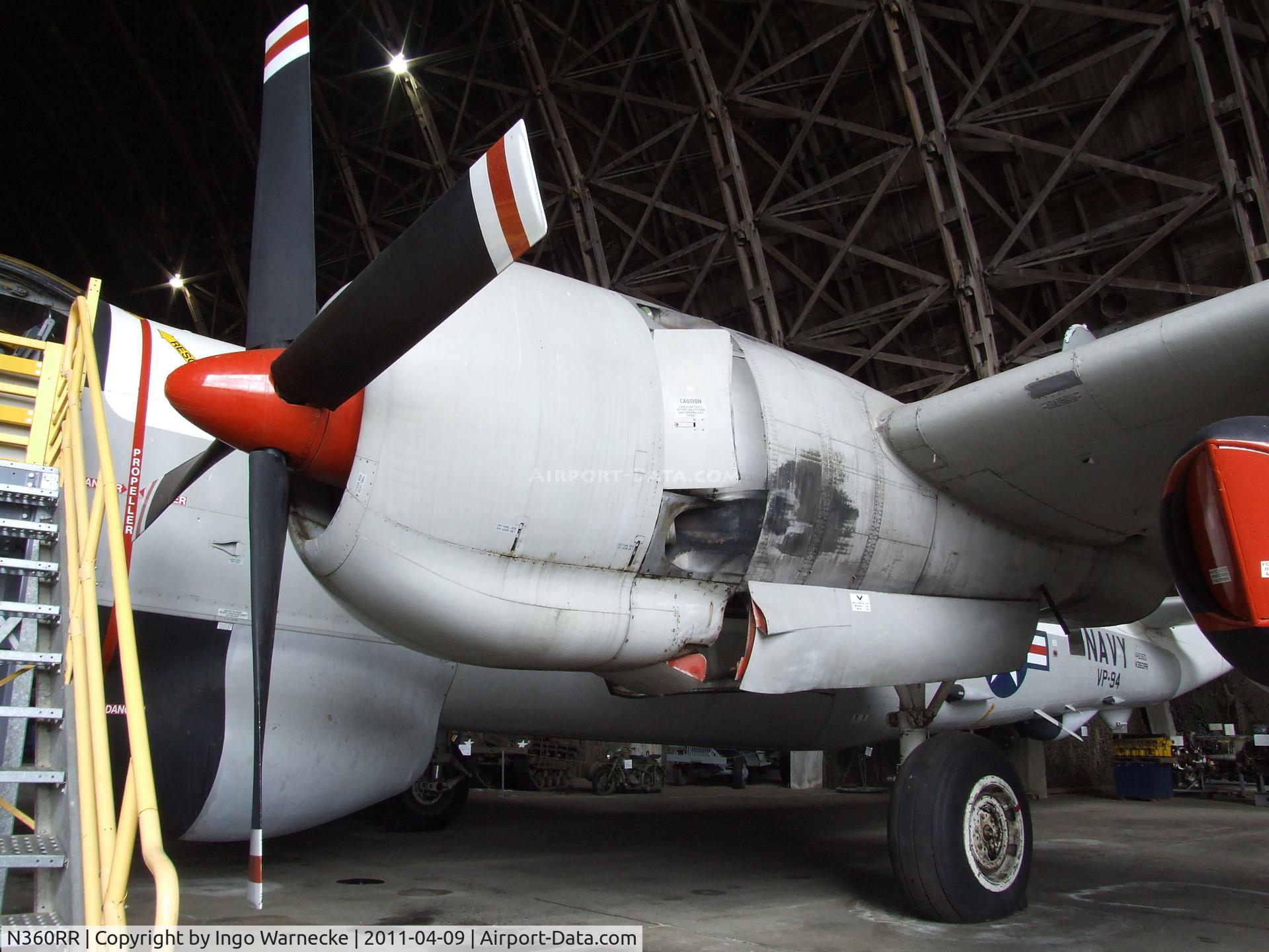 N360RR, 1961 Lockheed P2V-7S Neptune Neptune C/N 726-7256, Lockheed P2V-7 Neptune at the Tillamook Air Museum, Tillamook OR