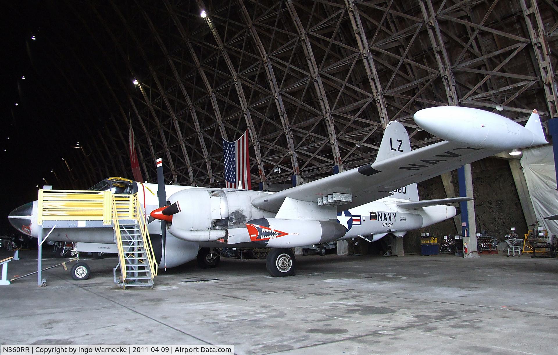 N360RR, 1961 Lockheed P2V-7S Neptune Neptune C/N 726-7256, Lockheed P2V-7 Neptune at the Tillamook Air Museum, Tillamook OR