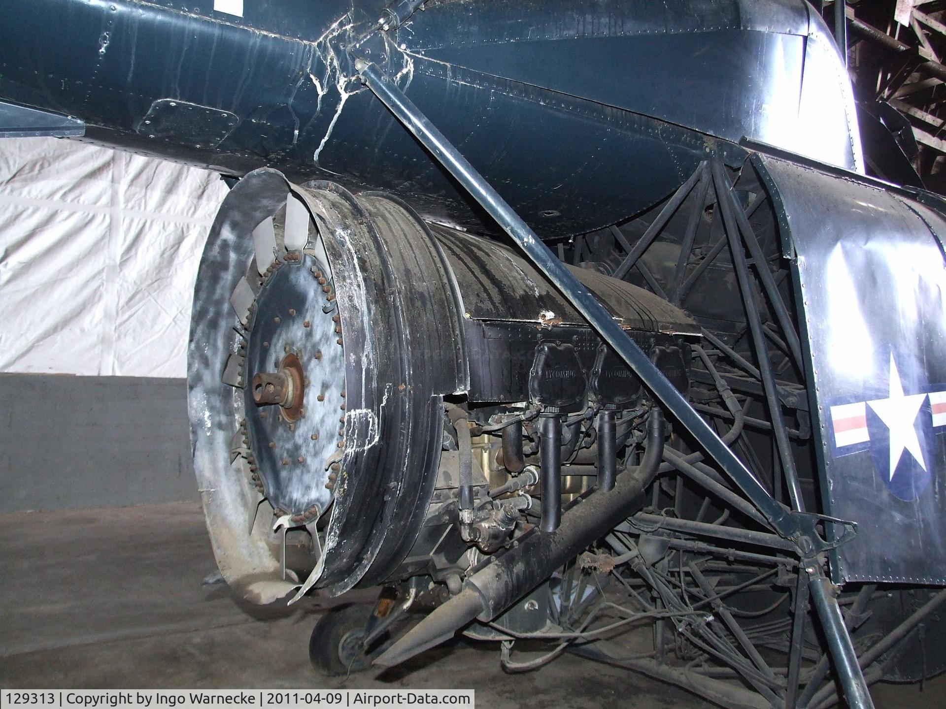 129313, Kaman HTK-1/TH-43A C/N 4-22, Kaman TH-43E (HTK-1) at the Tillamook Air Museum, Tillamook OR