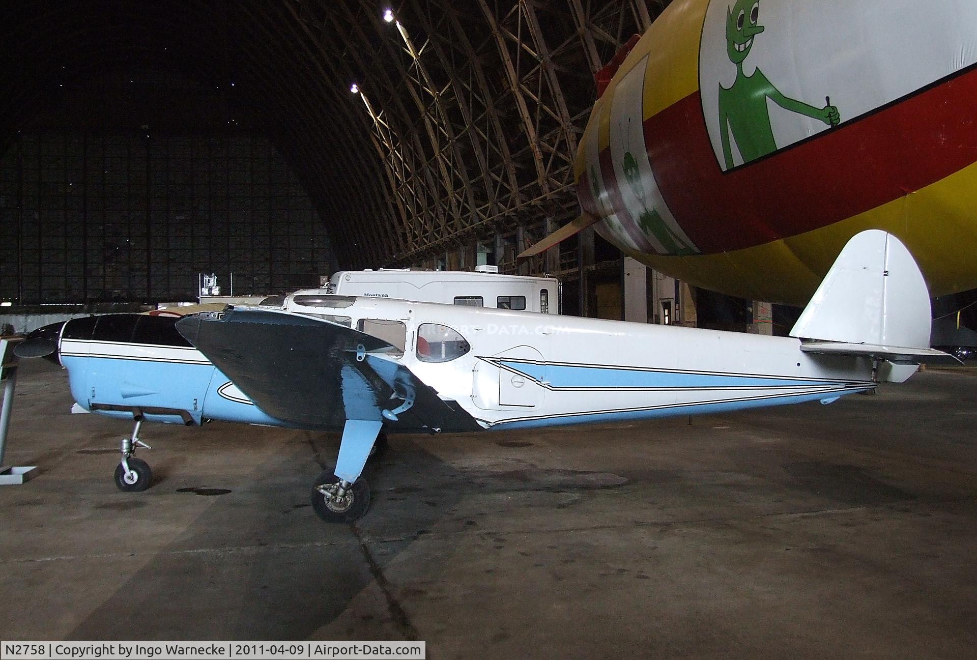 N2758, Nord 1101 Noralpha C/N 175, Nord N.1101 Noralpha at the Tillamook Air Museum, Tillamook OR