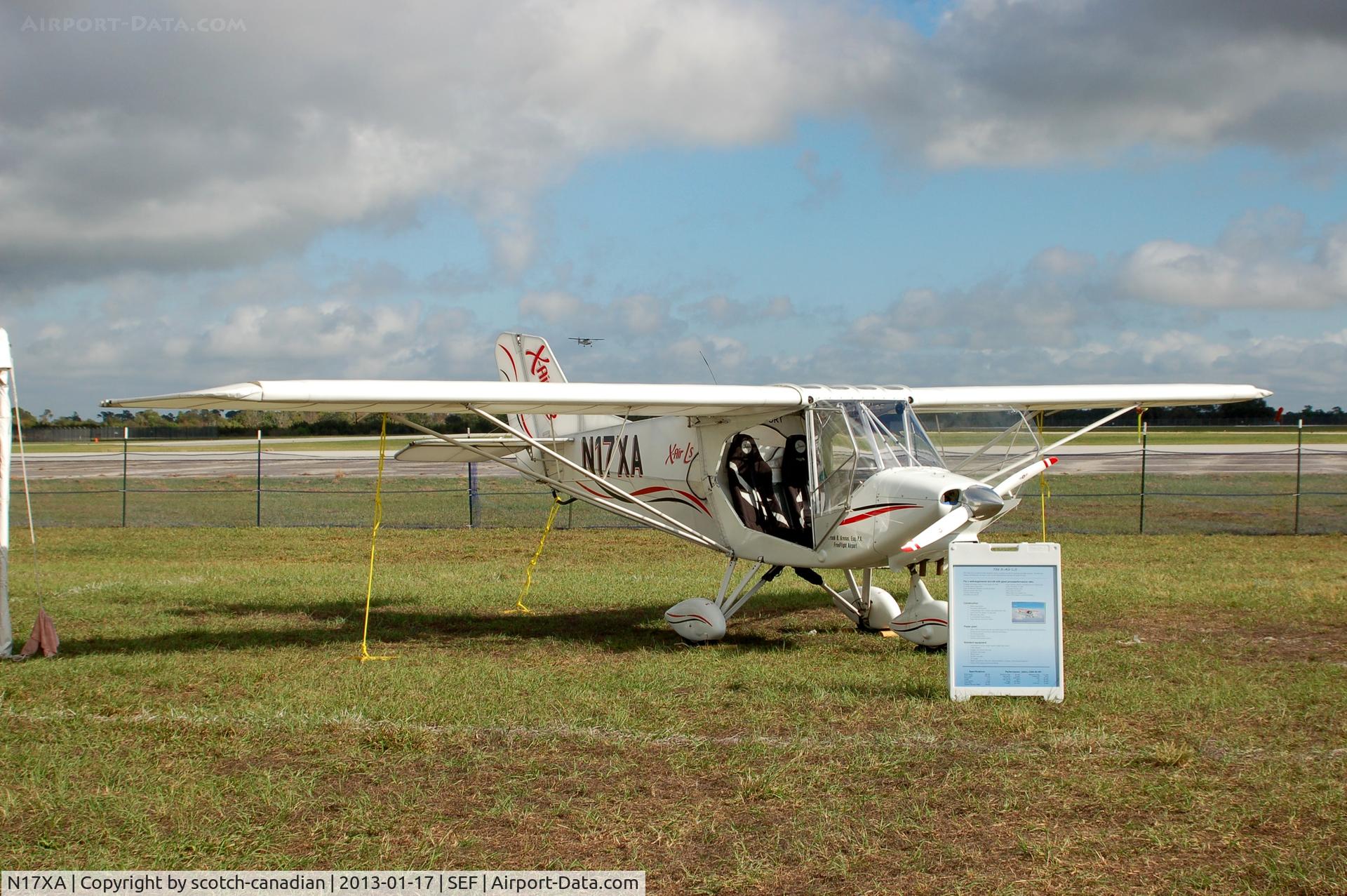 N17XA, 2008 X-Air XA85 C/N XA850004, 2008 X-air Llc XA85, N17XA, at the US Sport Aviation Expo, Sebring Regional Airport, Sebring, FL