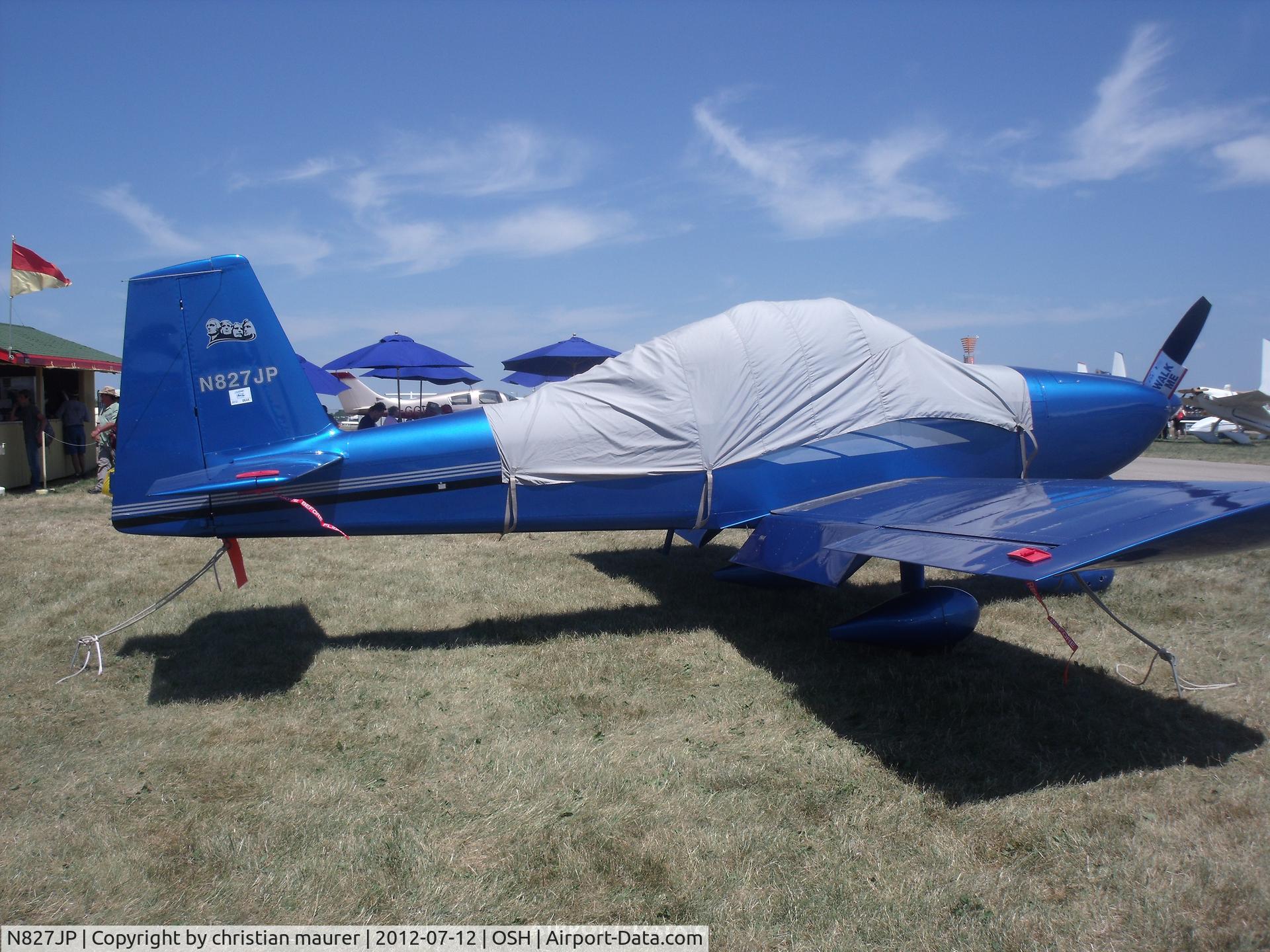 N827JP, 2002 Vans RV-8A C/N 80920, rv8
