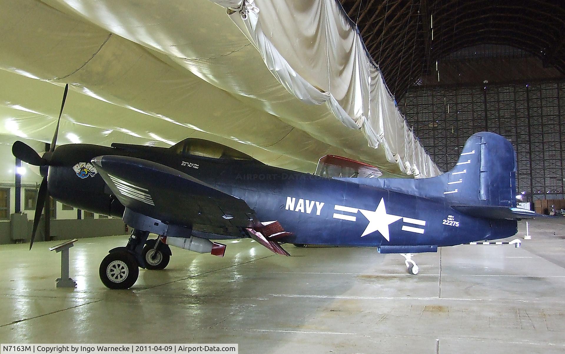 N7163M, Martin AM-1 Mauler C/N 22275, Martin AM-1 Mauler at the Tillamook Air Museum, Tillamook OR