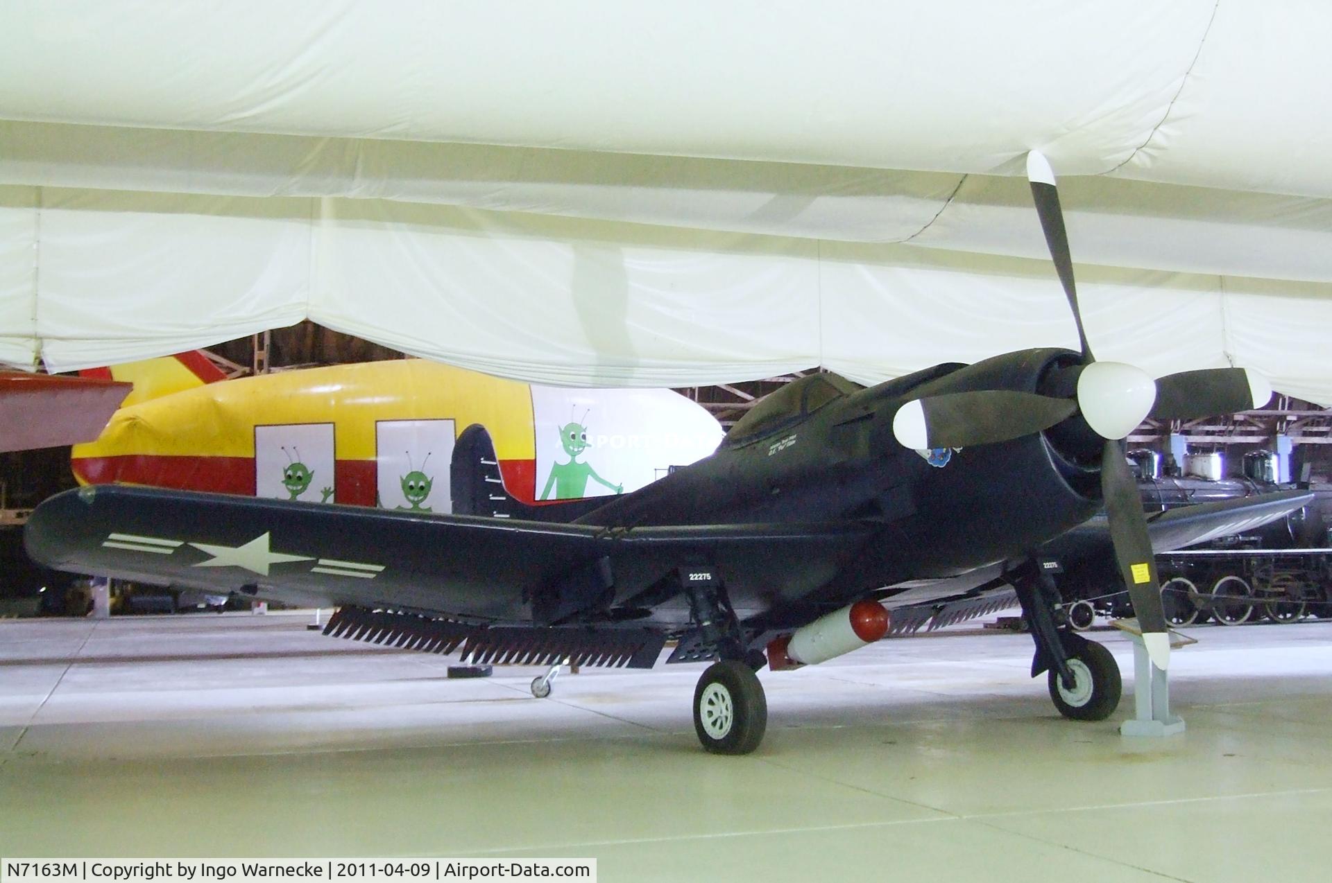 N7163M, Martin AM-1 Mauler C/N 22275, Martin AM-1 Mauler at the Tillamook Air Museum, Tillamook OR