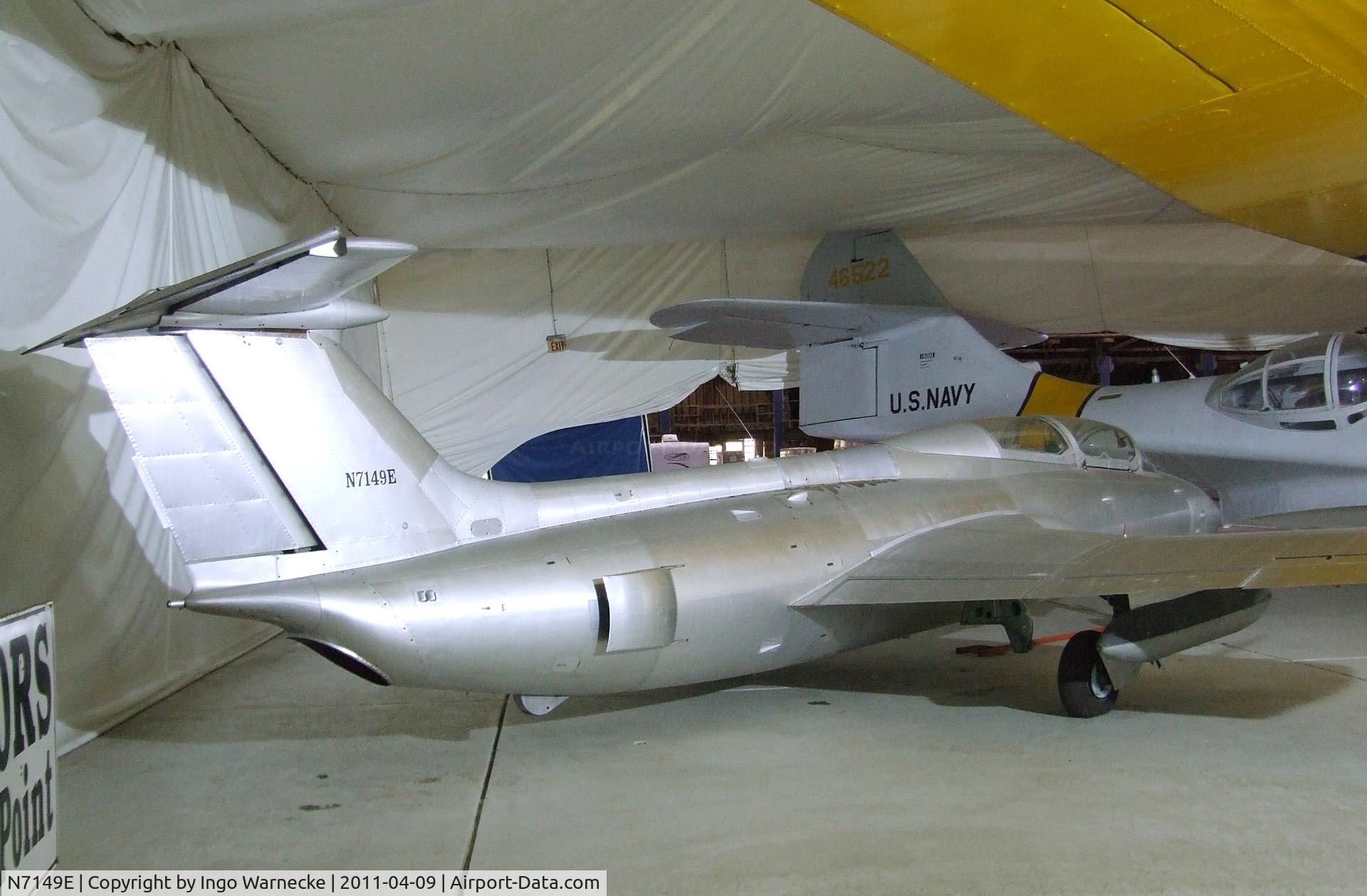 N7149E, Aero L-29 DELFIN C/N 993629, Aero L-29 Delfin MAYA at the Tillamook Air Museum, Tillamook OR