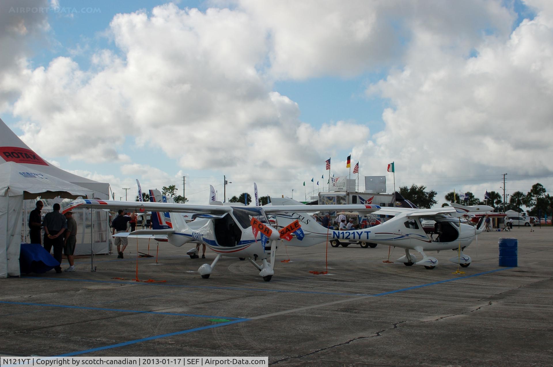 N121YT, 2008 Flight Design CTLS C/N 08-04-10, 2008 Flight Design Gmbh CTLS, N121YT, at the US Sport Aviation Expo, Sebring Regional Airport, Sebring, FL