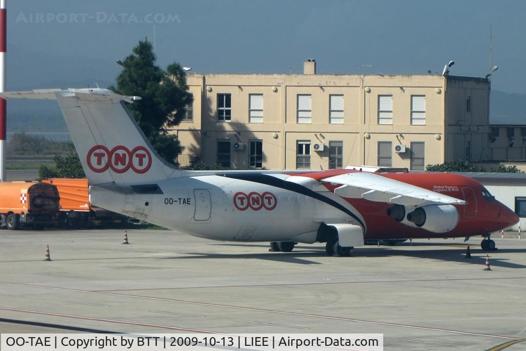 OO-TAE, 1990 British Aerospace BAe-146-300QT Quiet Trader C/N E3182, Parked