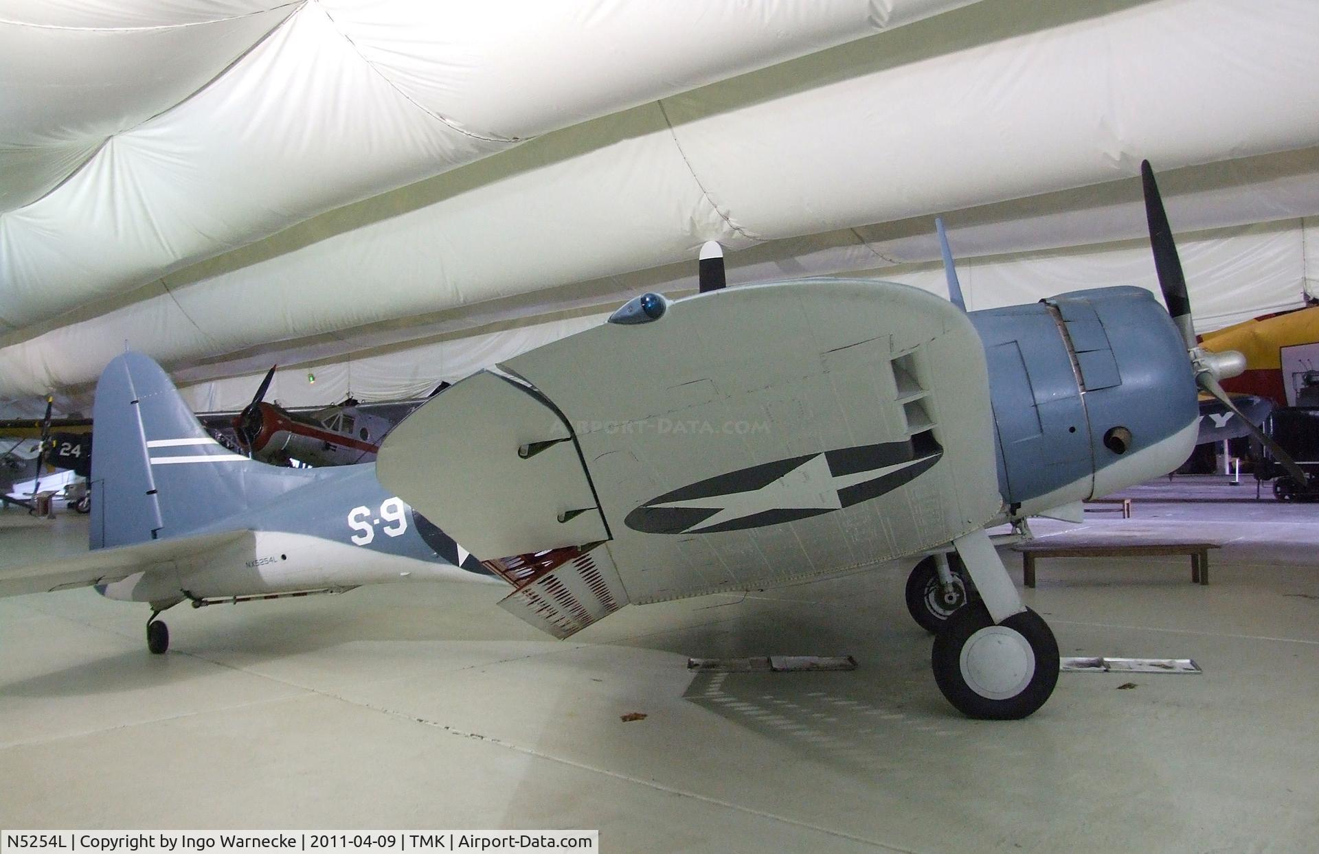 N5254L, 1942 Douglas A-24 C/N 42-60817, Douglas A-24 (representing a SBD Dauntless) at the Tillamook Air Museum, Tillamook OR