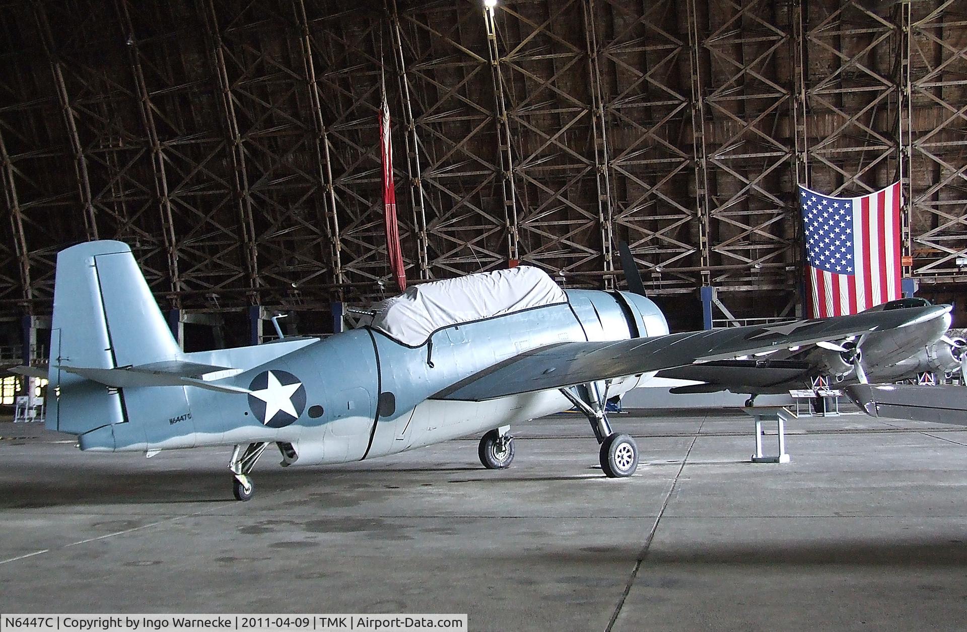 N6447C, 1945 Grumman TBM-3E Avenger C/N 53575, Grumman (General Motors) TBM-3E Avenger at the Tillamook Air Museum, Tillamook OR