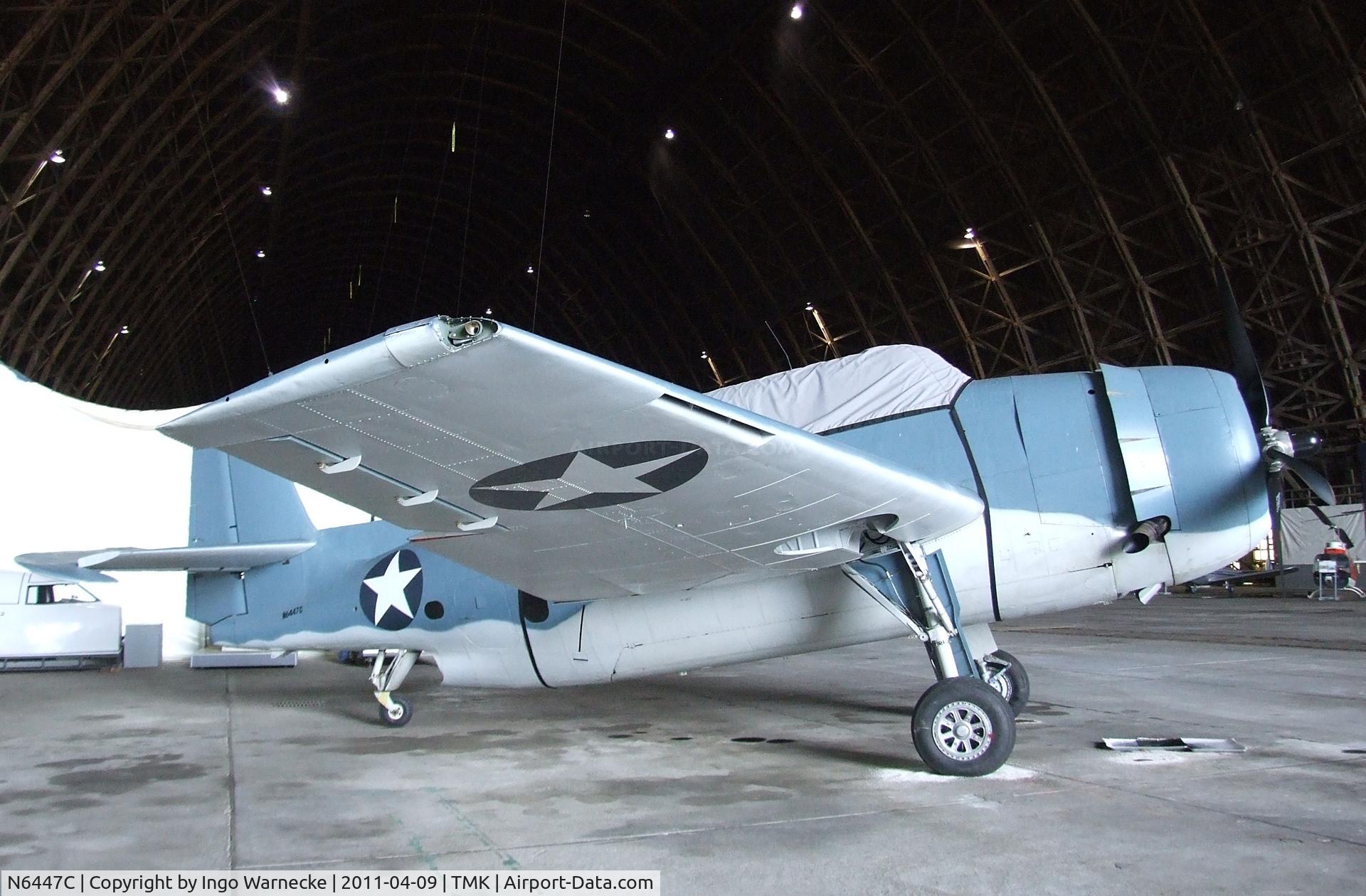N6447C, 1945 Grumman TBM-3E Avenger C/N 53575, Grumman (General Motors) TBM-3E Avenger at the Tillamook Air Museum, Tillamook OR