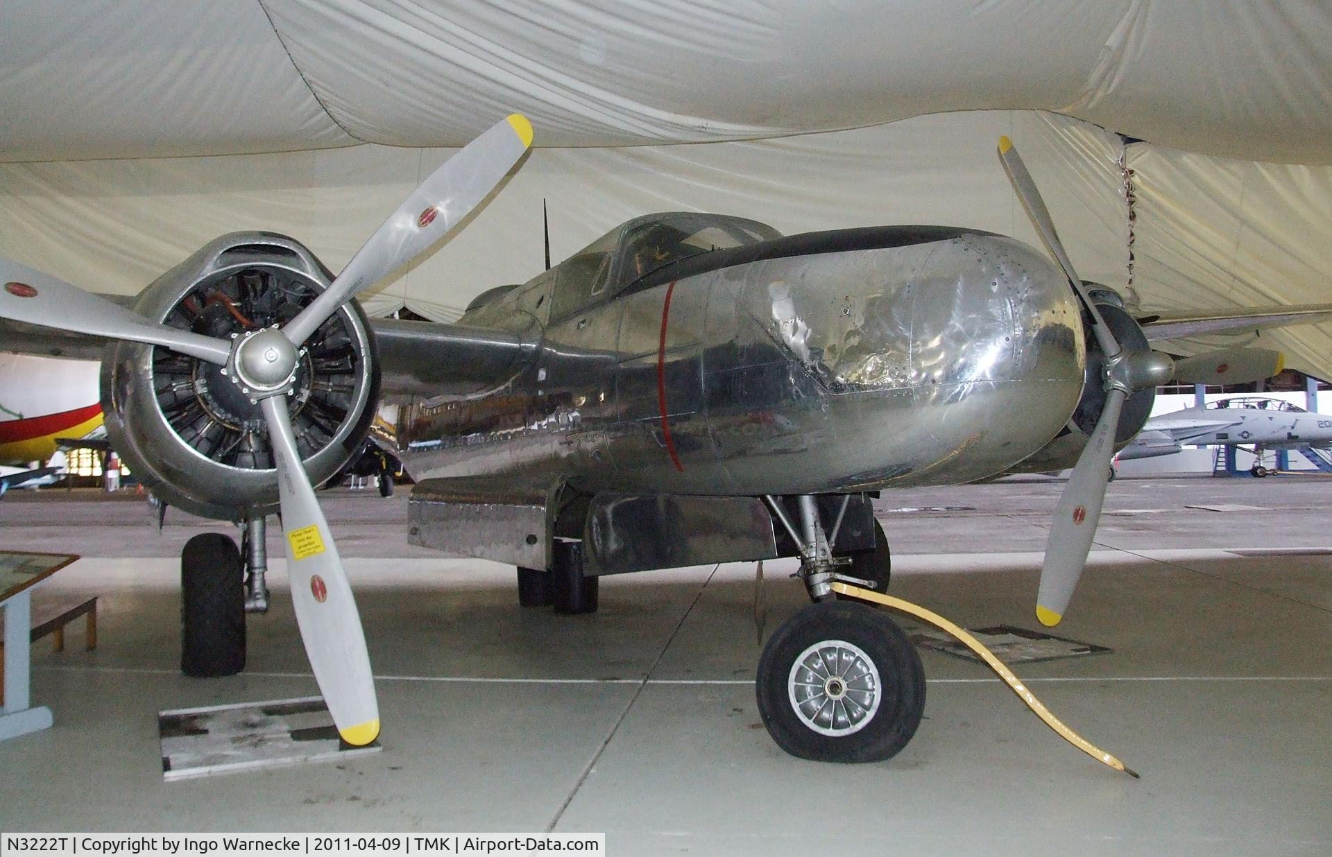 N3222T, 1944 Douglas B-26B C/N 28001, Douglas B-26B Invader at the Tillamook Air Museum, Tillamook OR