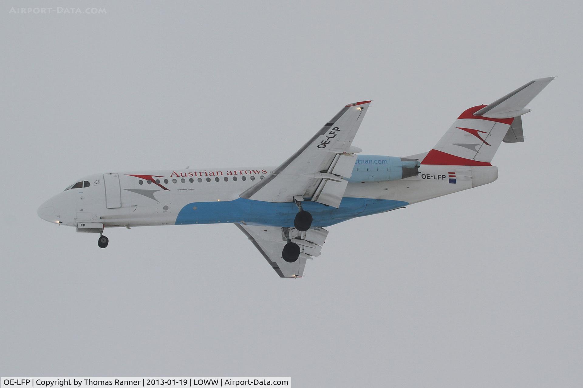 OE-LFP, Fokker 70 (F-28-0070) C/N 11560, Austrian Arrows Fokker 70